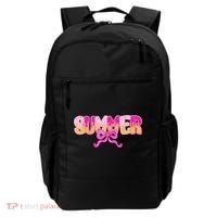 Summer Coquette Bow Ice Cream Summer Vacation Hawaii Beach Backpack thumb 0