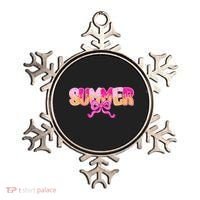Summer Coquette Bow Ice Cream Summer Vacation Hawaii Beach Ornament thumb 0