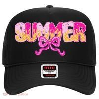 Summer Coquette Bow Ice Cream Summer Vacation Hawaii Beach Hat thumb 0