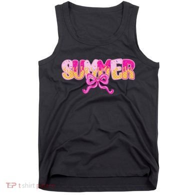 Summer Coquette Bow Ice Cream Summer Vacation Hawaii Beach Tank Top