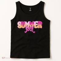 Summer Coquette Bow Ice Cream Summer Vacation Hawaii Beach Tank Top thumb 2