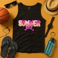 Summer Coquette Bow Ice Cream Summer Vacation Hawaii Beach Tank Top thumb 4