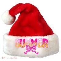 Summer Coquette Bow Ice Cream Summer Vacation Hawaii Beach Santa Hat thumb 0