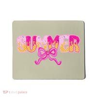 Summer Coquette Bow Ice Cream Summer Vacation Hawaii Beach Mousepad thumb 0