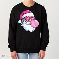 Santa Claus Bubblegum Retro Women's Sweatshirt thumb 0