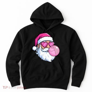 Santa Claus Bubblegum Retro Hoodie