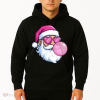 Santa Claus Bubblegum Retro Hoodie thumb 2