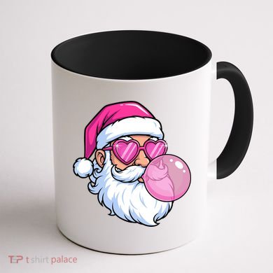 Santa Claus Bubblegum Retro Coffee Mug back