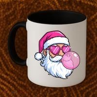 Santa Claus Bubblegum Retro Coffee Mug thumb 2