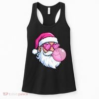 Santa Claus Bubblegum Retro Women's Tank Top thumb 0