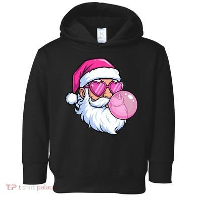 Santa Claus Bubblegum Retro Toddler Hoodie