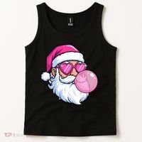 Santa Claus Bubblegum Retro Tank Top thumb 2