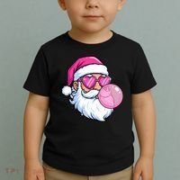Santa Claus Bubblegum Retro Toddler T-Shirt thumb 2