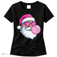 Santa Claus Bubblegum Retro Women's T-Shirt thumb 0