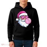 Santa Claus Bubblegum Retro Kids Hoodie thumb 4