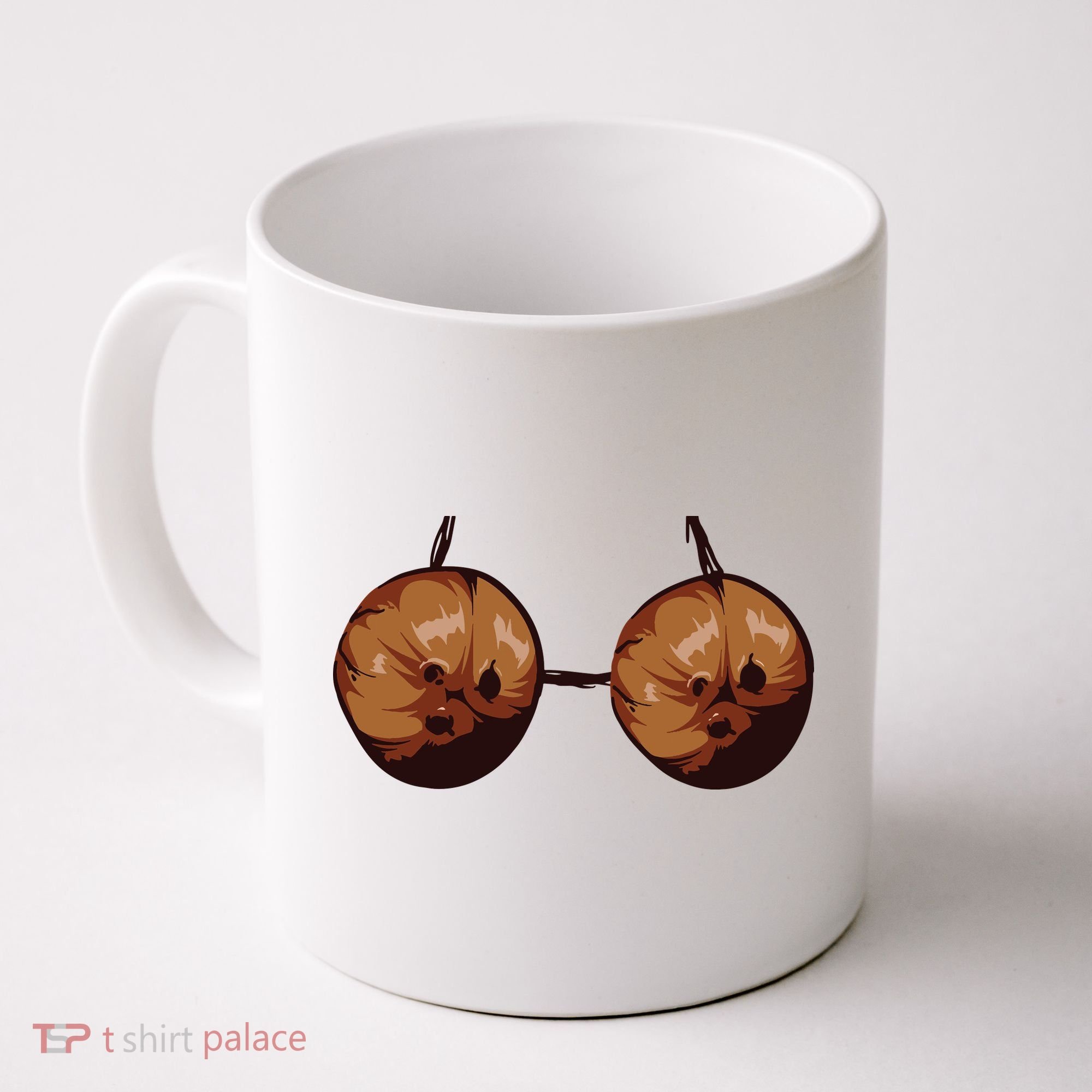Summer Coconut Bra Halloween Costume Shirt Funny Outfit Gift Coffee Mug