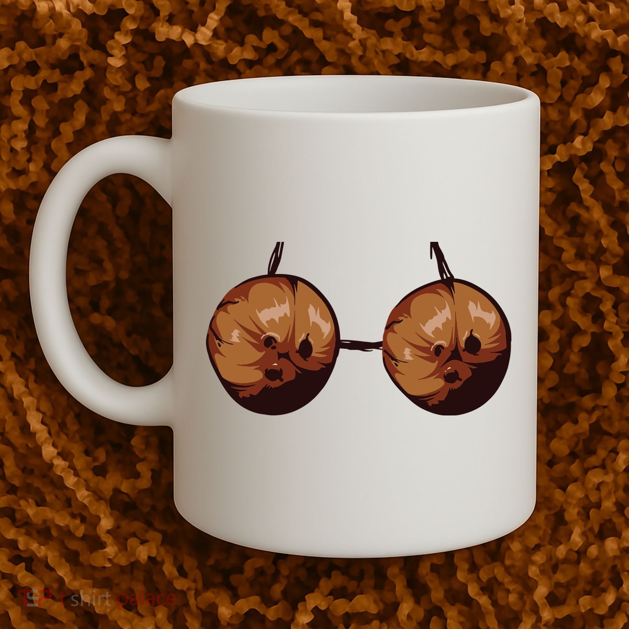 Summer Coconut Bra Halloween Costume Shirt Funny Outfit Gift Coffee Mug