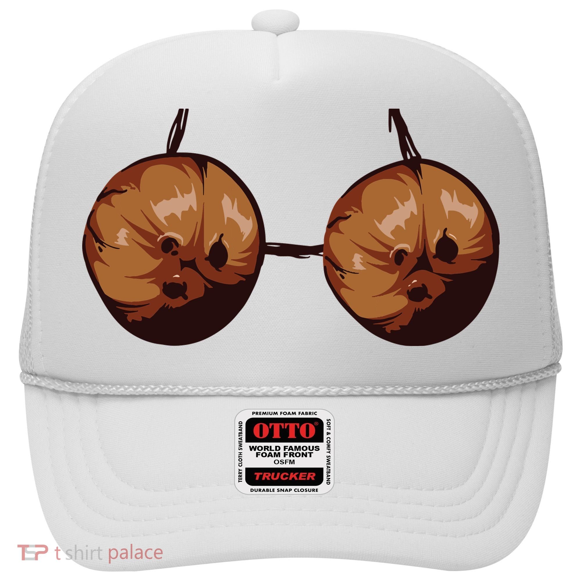 Summer Coconut Bra Halloween Costume Shirt Funny Outfit Gift Hat