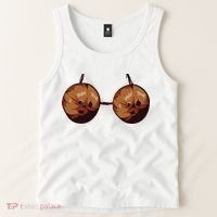 Summer Coconut Bra Halloween Costume Shirt Funny Outfit Gift Tank Top thumb 2