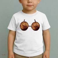 Summer Coconut Bra Halloween Costume Shirt Funny Outfit Gift Toddler T-Shirt thumb 2