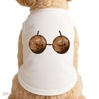 Summer Coconut Bra Halloween Costume Funny Outfit Gift Doggie Tank thumb 0