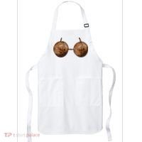 Summer Coconut Bra Halloween Costume Funny Outfit Gift Apron thumb 0