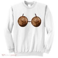 Summer Coconut Bra Halloween Costume Funny Outfit Gift Sweatshirt thumb 0
