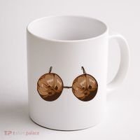 Summer Coconut Bra Halloween Costume Funny Outfit Gift Coffee Mug thumb 1