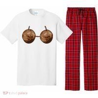 Summer Coconut Bra Halloween Costume Funny Outfit Gift Pajama Set thumb 0