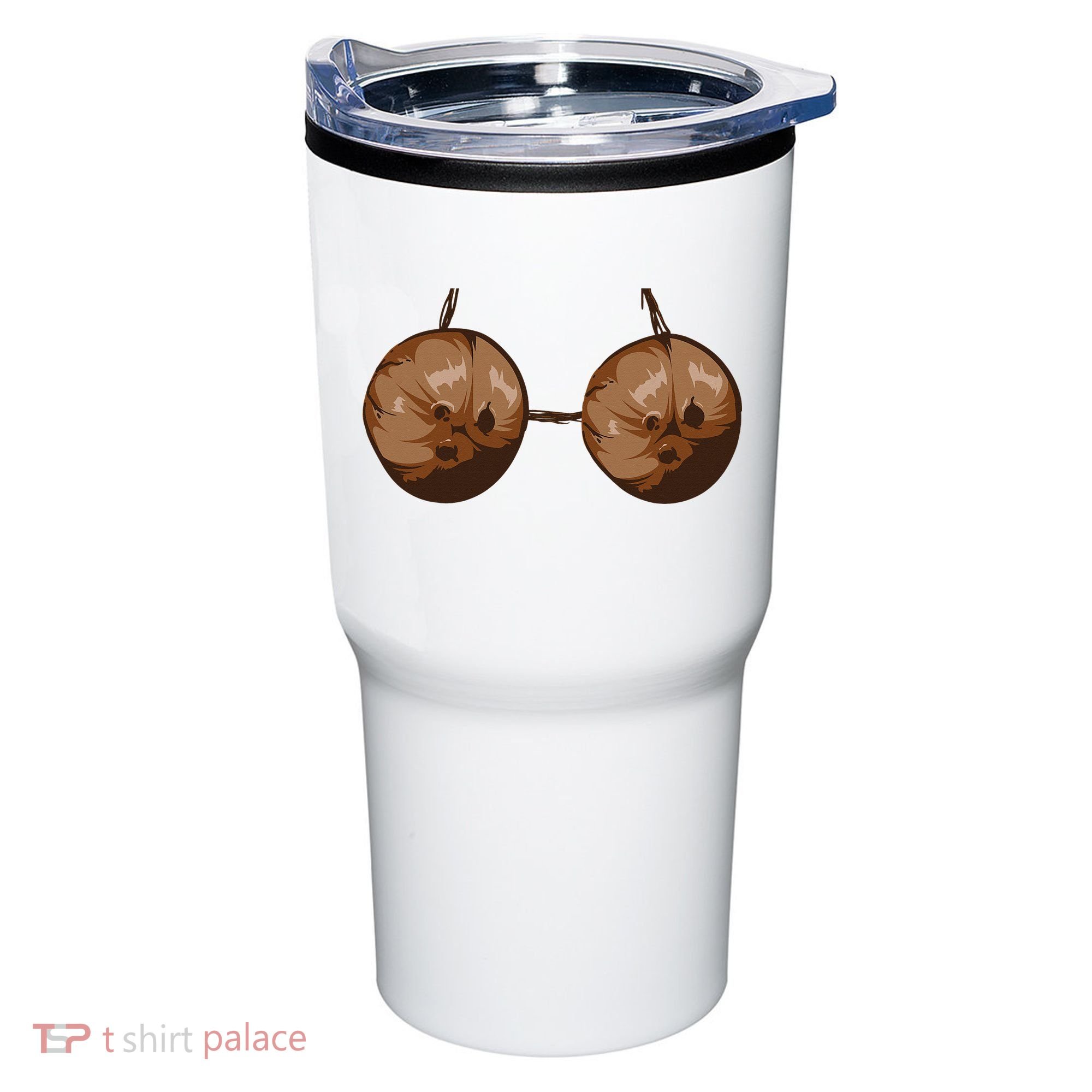 Summer Coconut Bra Halloween Costume Funny Outfit Gift Tumbler