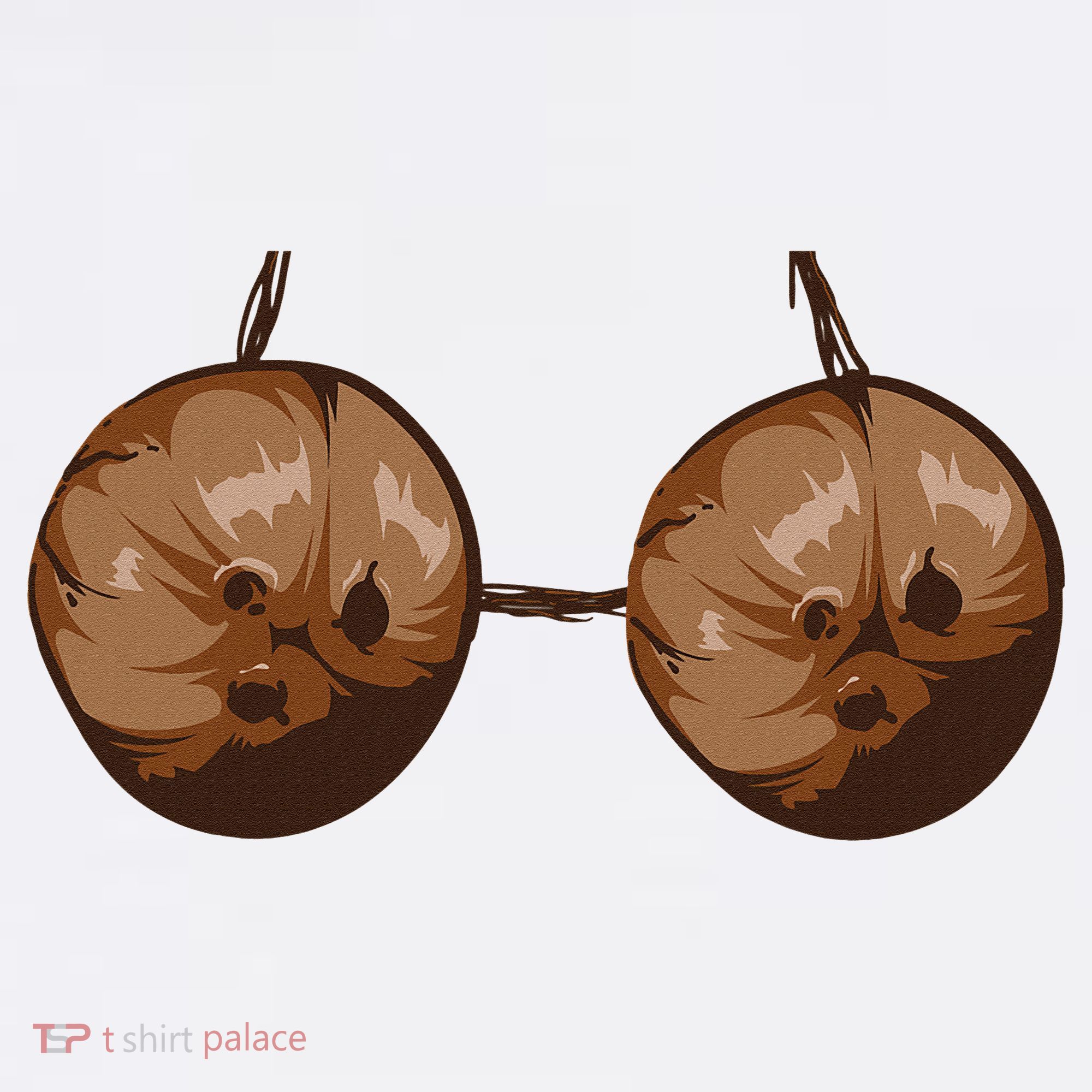 Summer Coconut Bra Halloween Costume Funny Outfit Gift Women's Tank Top