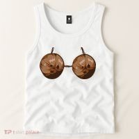 Summer Coconut Bra Halloween Costume Funny Outfit Gift Tank Top thumb 2