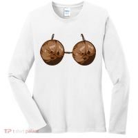 Summer Coconut Bra Halloween Costume Funny Outfit Gift Women's Long Sleeve Shirt thumb 0