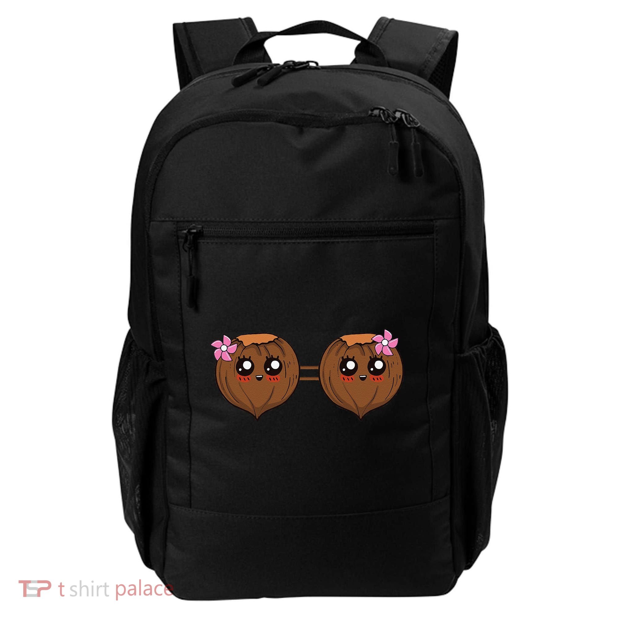 Summer Coconut Bra Halloween Costume Hawaii Aloha Beach Backpack