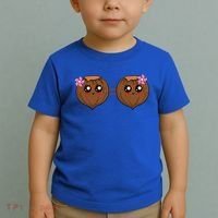 Summer Coconut Bra Halloween Costume Hawaii Aloha Beach Toddler T-Shirt thumb 2