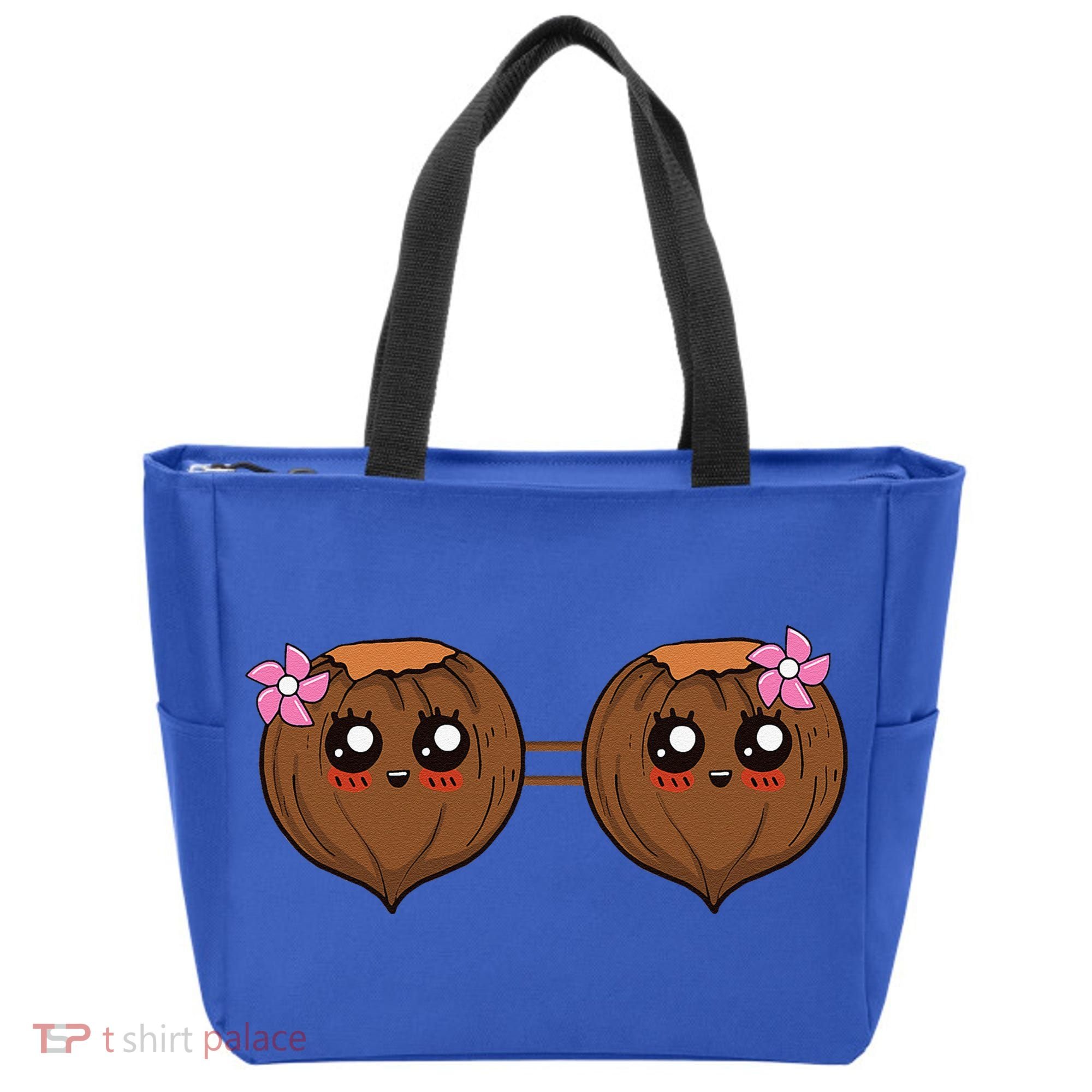 Summer Coconut Bra Halloween Costume Hawaii Aloha Beach Tote Bag