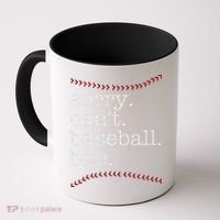 Sorry Can't Baseball Bye Coffee Mug thumb 0