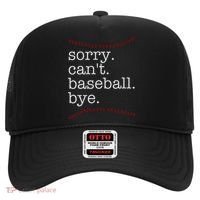 Sorry Can't Baseball Bye Hat thumb 0