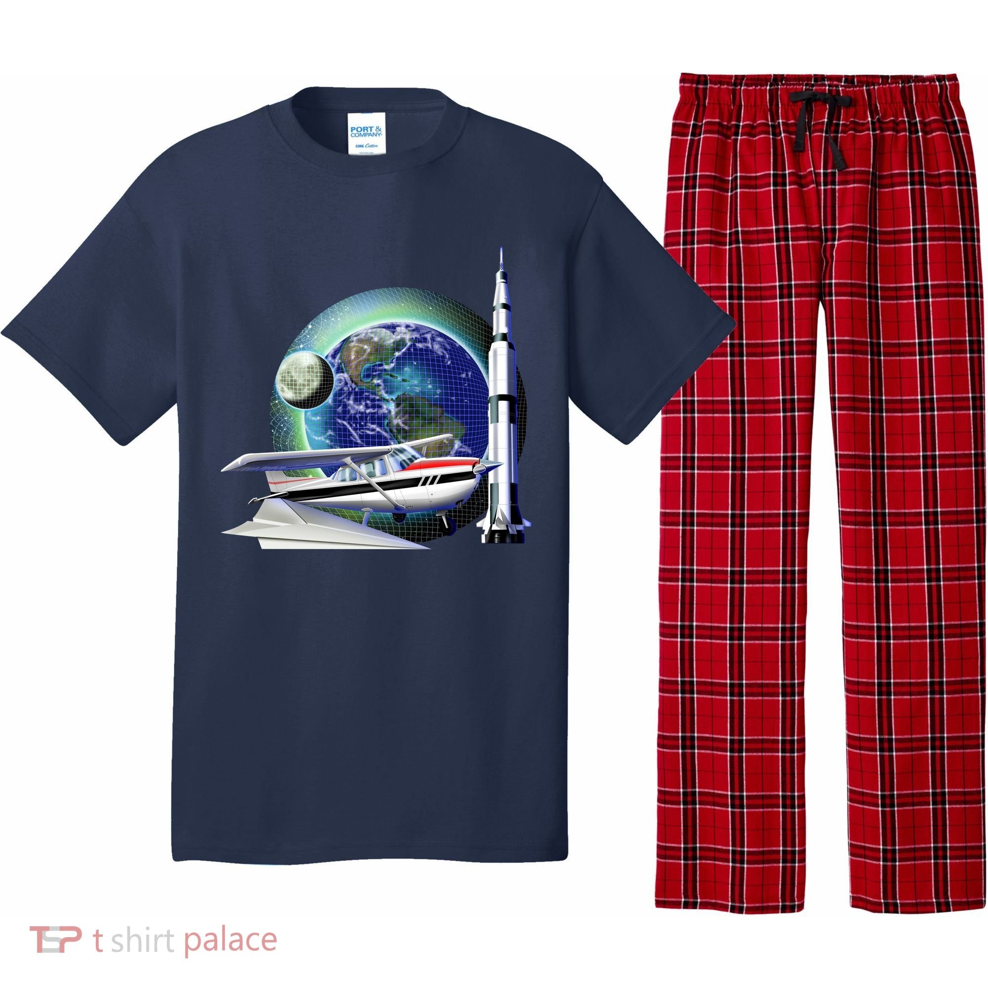 Science Club Blast Off Pajama Set