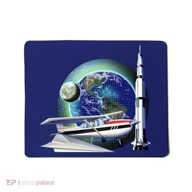 Science Club Blast Off Mousepad