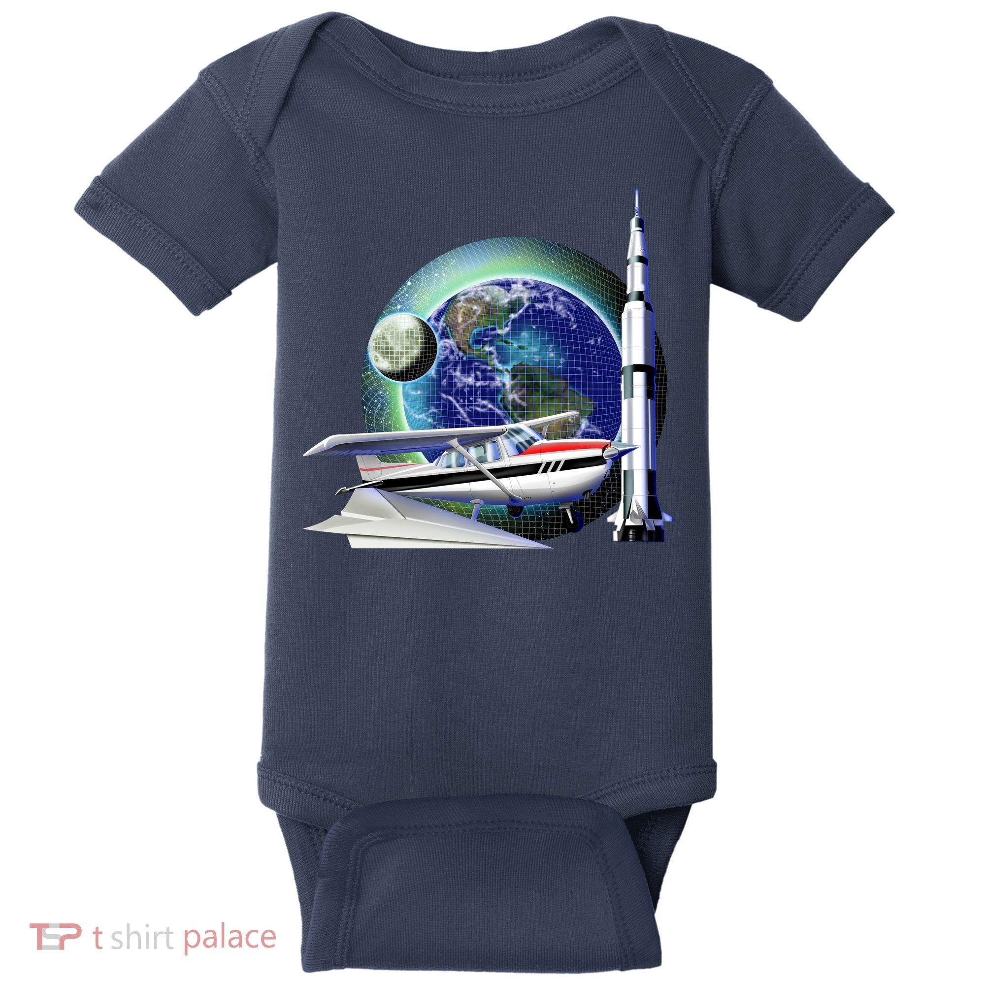 Science Club Blast Off Baby Bodysuit