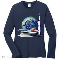 Science Club Blast Off Women's Long Sleeve Shirt thumb 0