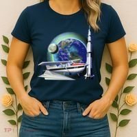 Science Club Blast Off Women's T-Shirt thumb 2