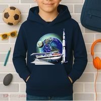 Science Club Blast Off Kids Hoodie thumb 2