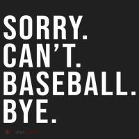 Sorry Can't Baseball Bye Funny Baseball Lover Game Day Vibes Gift Beanie thumb 2