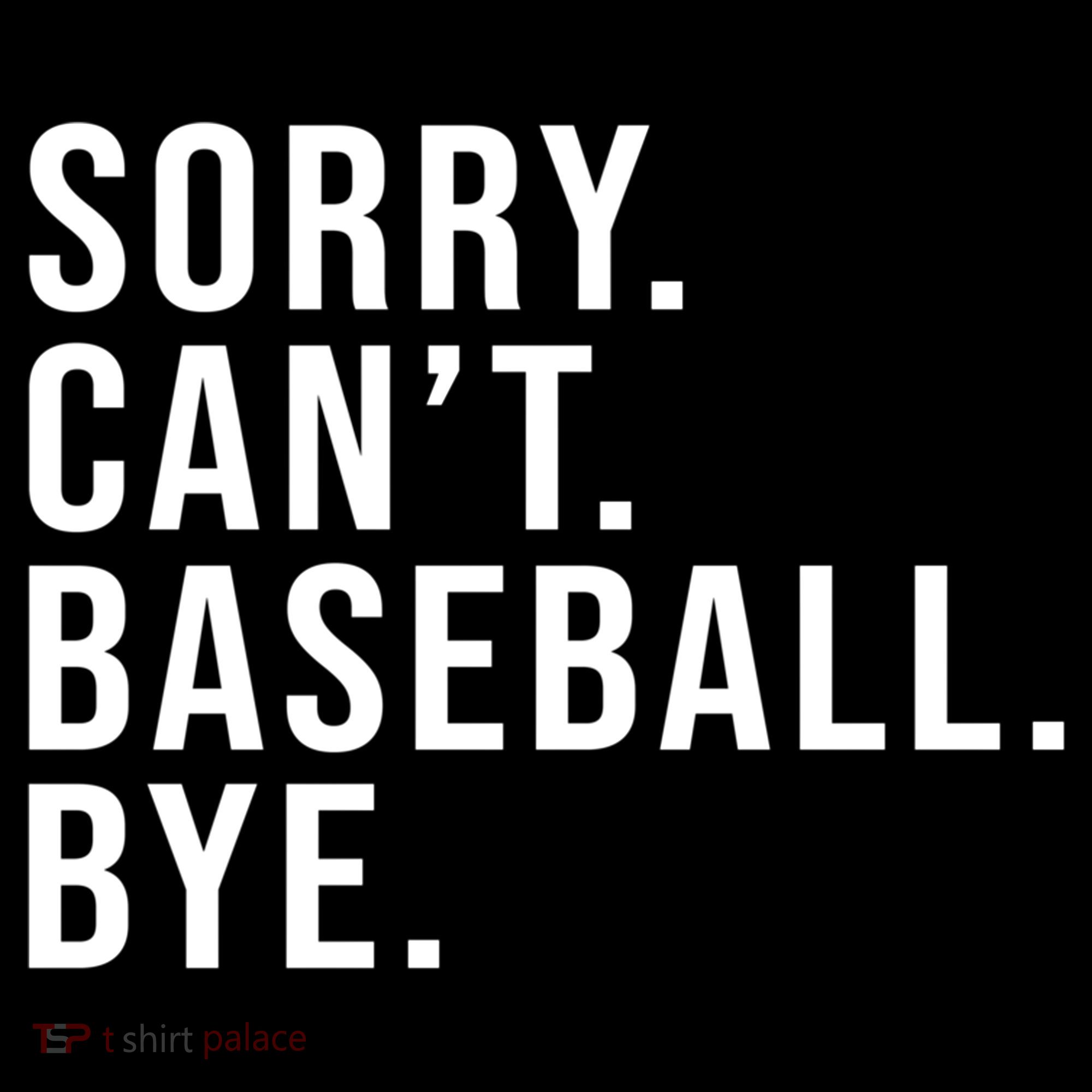 Sorry Can't Baseball Bye Funny Baseball Lover Game Day Vibes Gift Women's Hoodie
