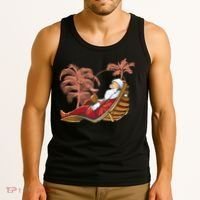 Santa Claus Beach Cocktail Christmas Tank Top thumb 3