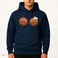 Summer Coconut Bra Halloween Hawaii Hoodie thumb 2