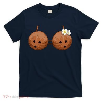 Summer Coconut Bra Halloween Hawaii T-Shirt