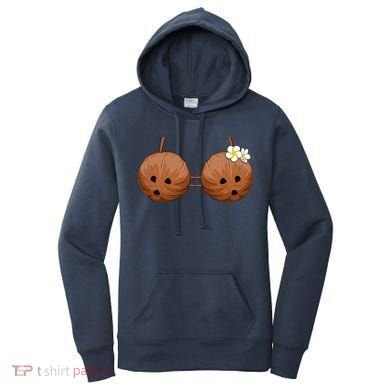 Summer Coconut Bra Halloween Hawaii Women's Hoodie